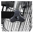 Comfort Zone 9 High-Velocity Industrial Wall Mount Fan, 3-Speed, Black (CZHVW18)