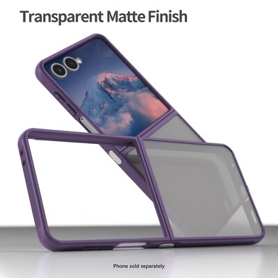 SaharaCase Venture Series Slim Case for Galaxy Z Flip7, Purple Orchid (CP00858)