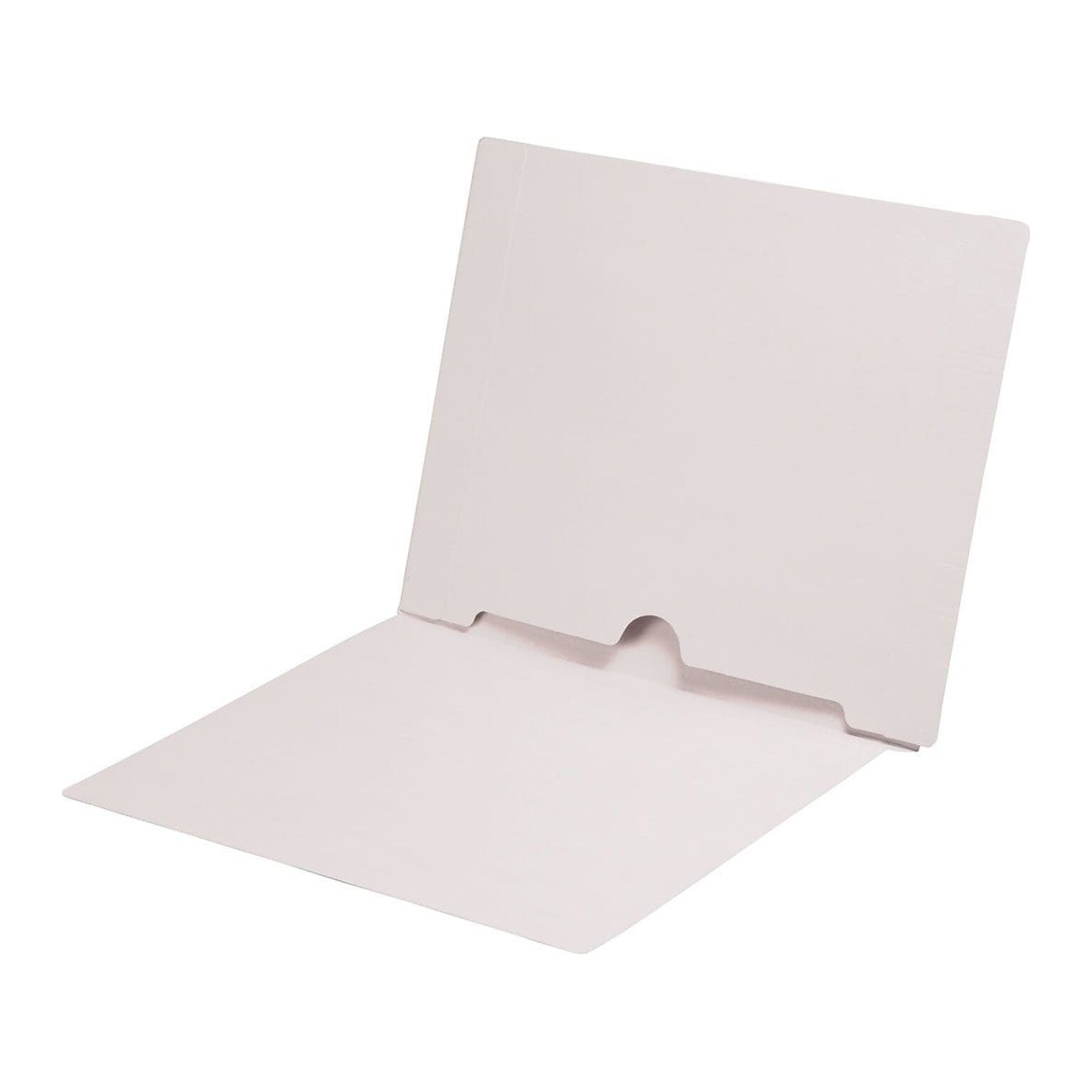 Medical Arts Press End Tab File Folder, Straight Cut, Letter-Size, White, 50/Box (S-09017-WHT)