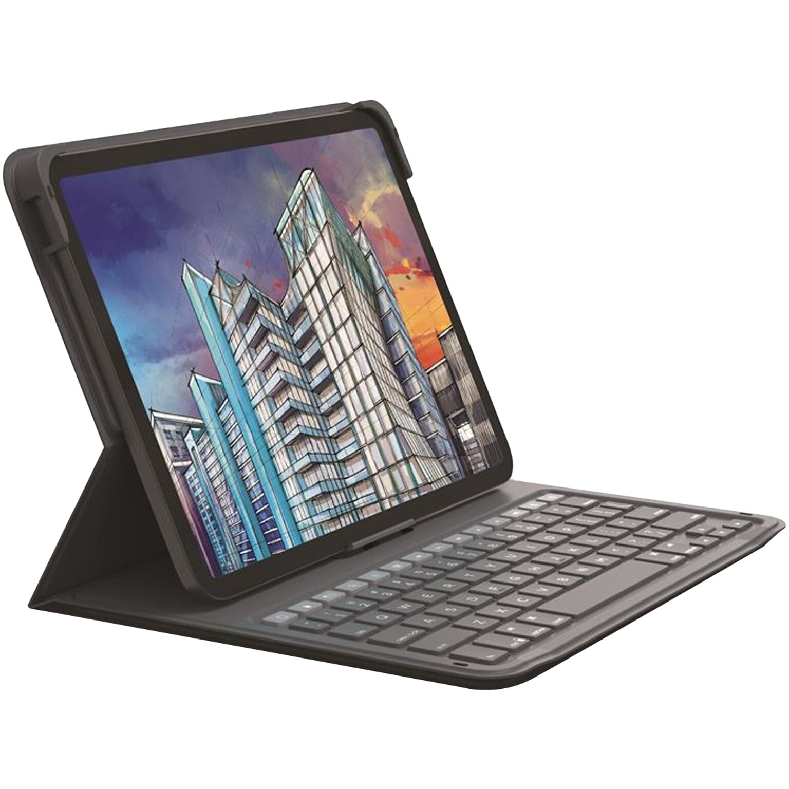 Zagg Messenger Folio 2 10.9 Keyboard and Case for iPad Gen 10, Charcoal (103010812)