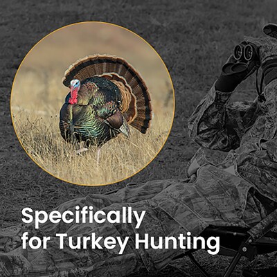 Arrowhead Outdoor Low-Profile Turkey Hunting Outdoor Chair, Camouflage (TSRTKKS0348U)