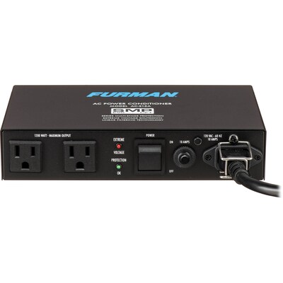 Furman 2-Outlet Outlet Adapter, Black (AC-215A)
