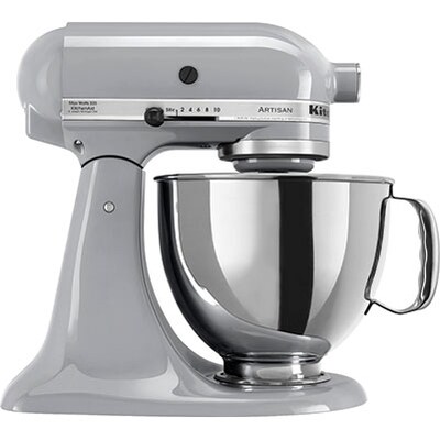 Kitchen Aid® Stand Mixers; 325-Watt Tilt-Head, Metallic Chrome
