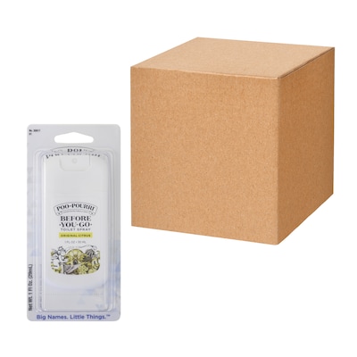 Poo-Pourri Original Citrus Pocket Sprayer - 1 oz Travel Size, 48/Carton (30917-CS)