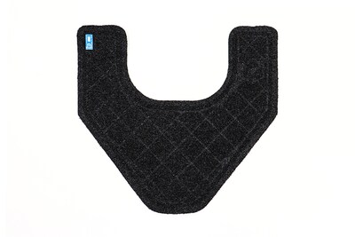 M + A Matting CleanShield Universal Anti-Fatigue Commercial Disposable Toilet & Urinal Floor Mat, 21.25 x 20.5, Charcoal