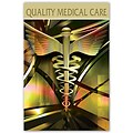 Medical Arts Press® Medical Standard 4x6 Postcards; 3D Caduceus