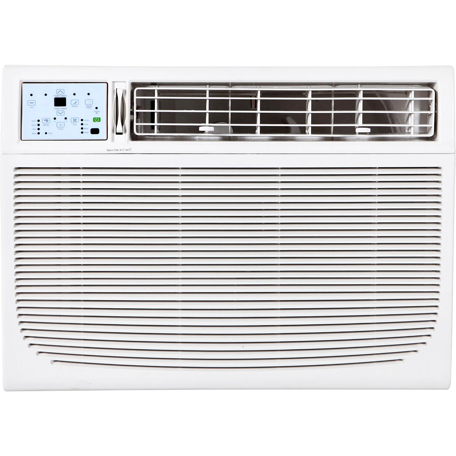 Keystone 25,000/24,700 BTU 230V Window/Wall Air Conditioner with Follow Me LCD Remote Control, White (KSTAW25C)