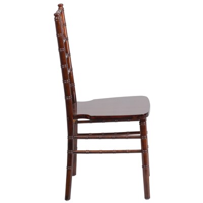 Flash Furniture HERCULES Series Wood Chiavari Chair, Fruitwood, 2 Pack (2XSFRUIT)