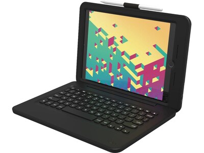 Zagg Rugged Pro Connect 10.2" Case and Keyboard for iPad Gen 9/Gen 8/Gen 7, Black (103109019)