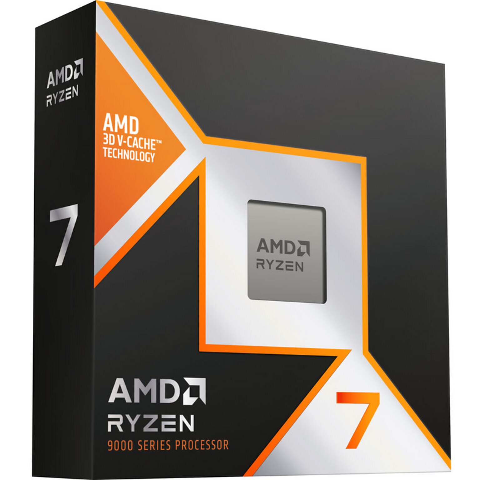 AMD Ryzen 7 9000 AMD Ryzen 7 9800X3D 8-core 4.7Ghz Computer Processor, AM5 (100-100001084WOF)