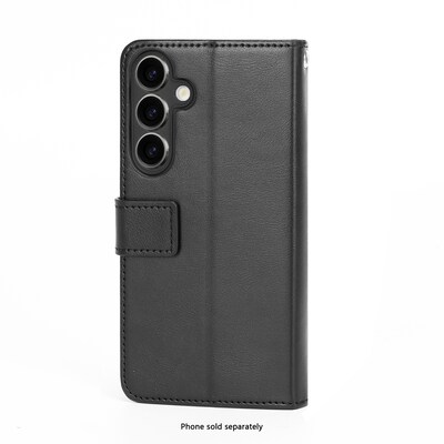 SaharaCase Indy Wallet Case for Galaxy S25+, Shock Absorbing, Scorpion Black (CP00755)