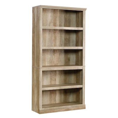 Sauder Select 70H 5-Shelf Bookcase, Lintel Oak (420174)