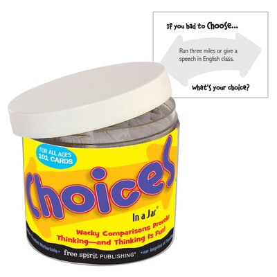 Free Spirit Publishing Choices In a Jar, Multicolored (SEP140953)