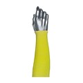 Kut-Gard Knitted Kevlar Sleeve, 2-Ply, 18 Length, Yellow (10-KS18)