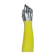 Kut-Gard Knitted Kevlar Sleeve, 2-Ply, 18 Length, Yellow (10-KS18)