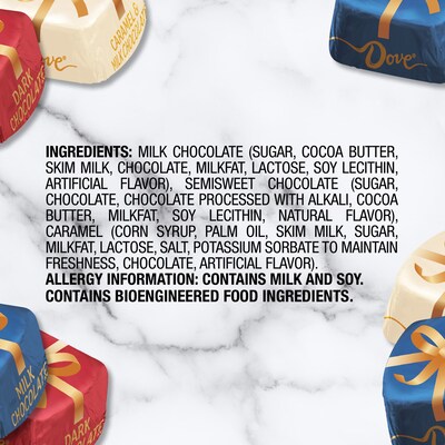 Dove Promises Chocolate Christmas Candy Variety Assortment, 24 oz. (MMM57643)