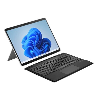 Adesso Aluminum 13 Portable Bluetooth Keyboard/Cover Case for Microsoft Surface Pro 8 & 9 & 10 & 11