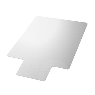 Floortex Valuemat Basic Vinyl Hard Floor Chair Mat with Lip, 36 x 48, Clear (NRCMFLVS0036)