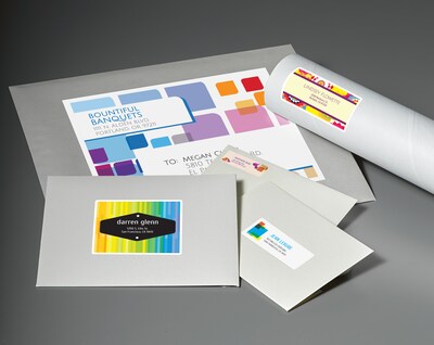 Avery Sure Feed Inkjet Shipping Labels, 2" x 4", White, 10 Labels/Sheet, 20 Sheets/Pack, 200 Labels/Pack (8253)
