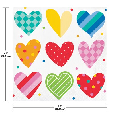 Creative Converting Vivacious Valentine Party Kit, Serves 8 (DTC9196E4A)