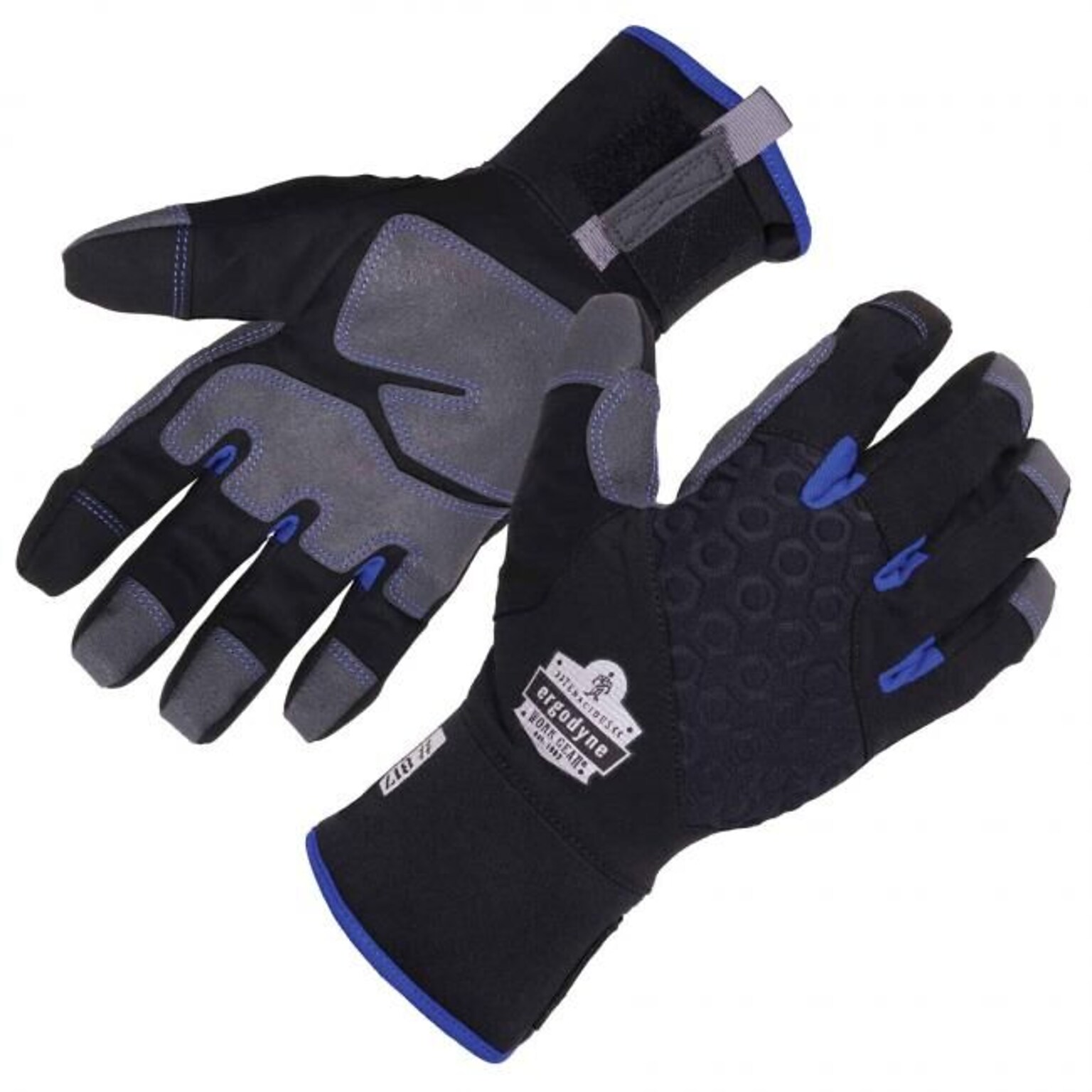 ProFlex 817 Reinforced Thermal Utility Gloves, Black, Large (17354)