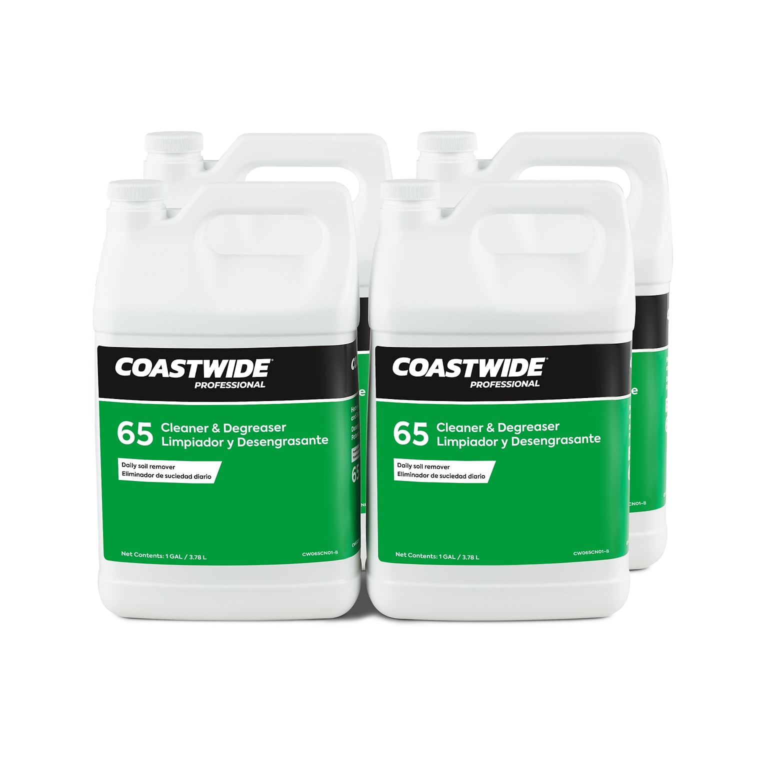 Coastwide Professional Degreaser Heavy Duty Cleaner 65, 3.78L, 4/Carton (CW650001-A)