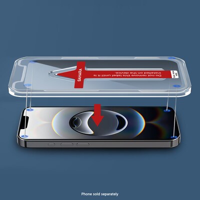 SaharaCase ZeroDamage Tempered Glass Screen Protector for iPhone 16e (ZD00167)