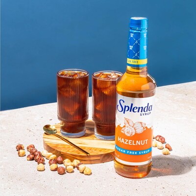 Splenda Hazelnut Sugar-Free Syrup, 6/Carton (HFP00695)