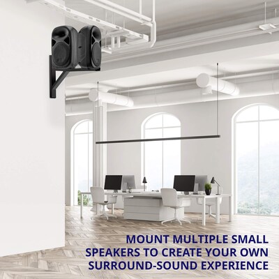 LyxPro Wall Mount Speaker Bracket, 2/Set (LYXWSB15B)
