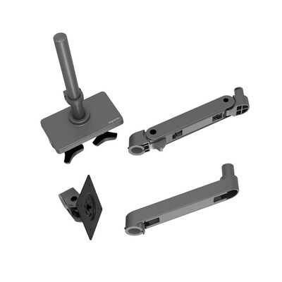 Ergotron LX Pro Adjustable Desk Mount Articulating Monitor Arm, Up to 34", Dark Gray (45-695-293)