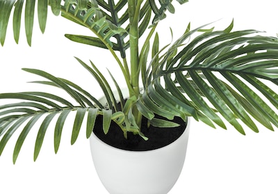 Monarch Specialties Inc. 28" Artificial Palm Tree in Pot (I 9508)