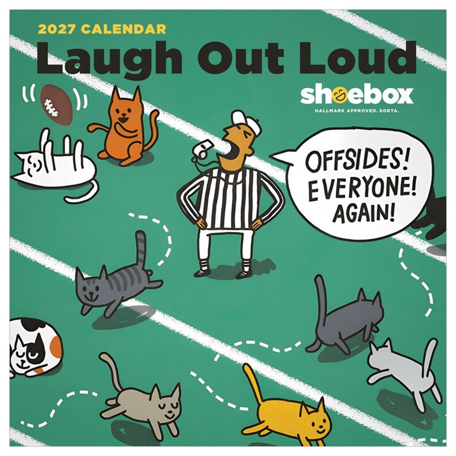 2027 TF Publishing Shoebox 12 x 12 Monthly Wall Calendar, Multicolored (27-1111)