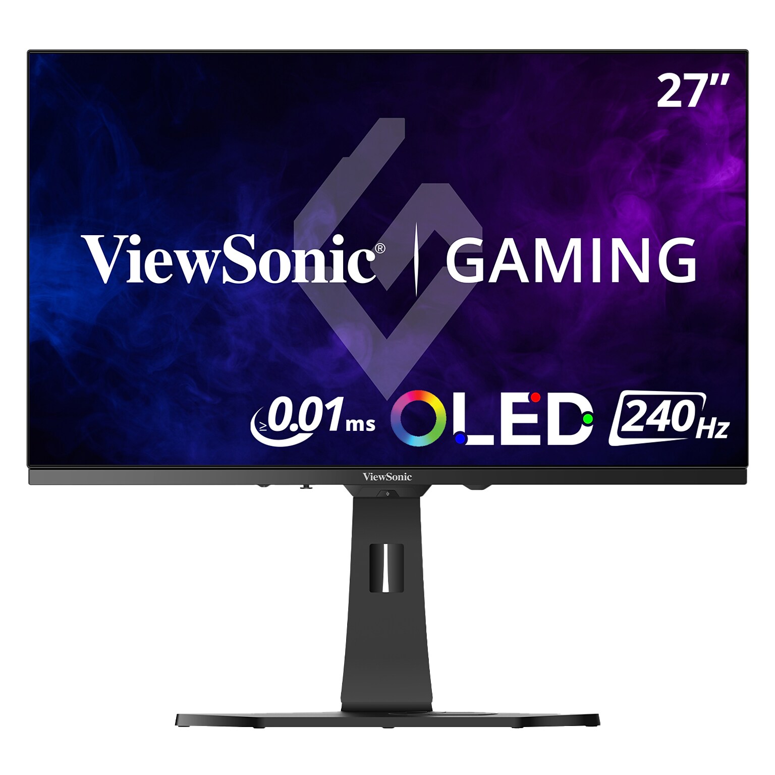 ViewSonic 26.5 240Hz LED Gaming Monitor, White (XG272-2K-OLED)