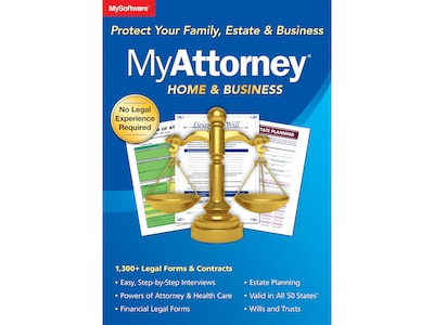 Avanquest MyAttorney Home & Business for 1 User, Windows, Download (3732.E)