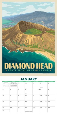 2027 Willow Creek National Landmarks (ADG) 12" x 12" Monthly Wall Calendar (61435)