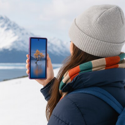 SaharaCase Venture Series Slim Case for Galaxy Z Fold7, Purple Orchid (CP00876)