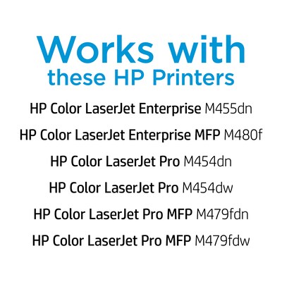 HP 414A Cyan Standard Yield Toner Cartridge (W2021A)