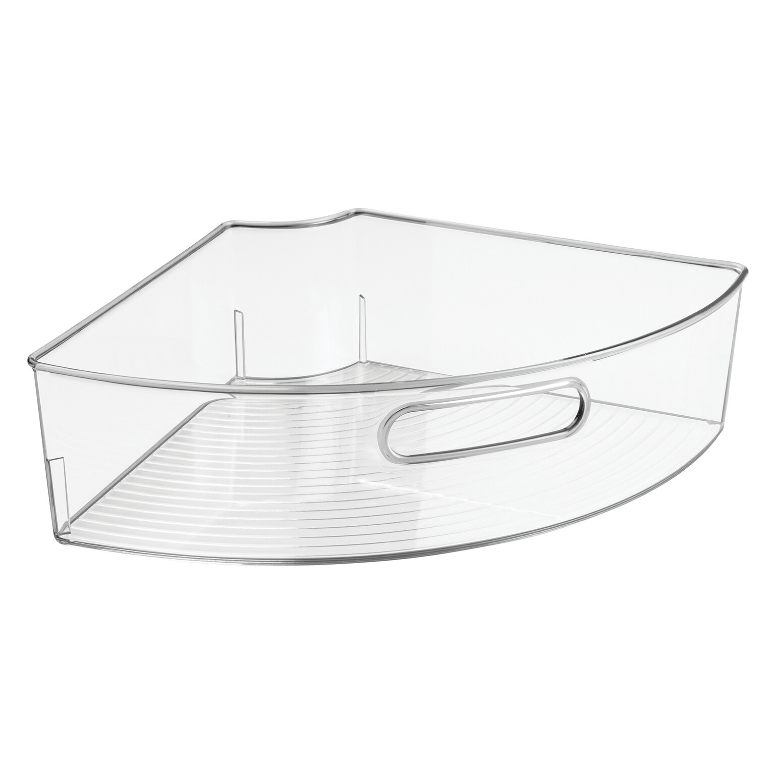 iDESIGN Medium Plastic Storage Bin, Clear (62630)