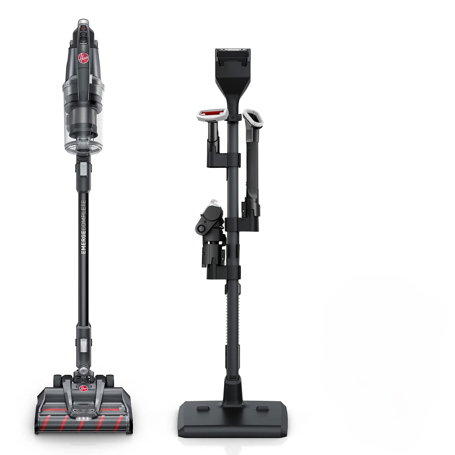 Hoover ONEPWR Emerge Pet Complete Cordless Stick Vacuum, Bagless, Black (BH53654VE)