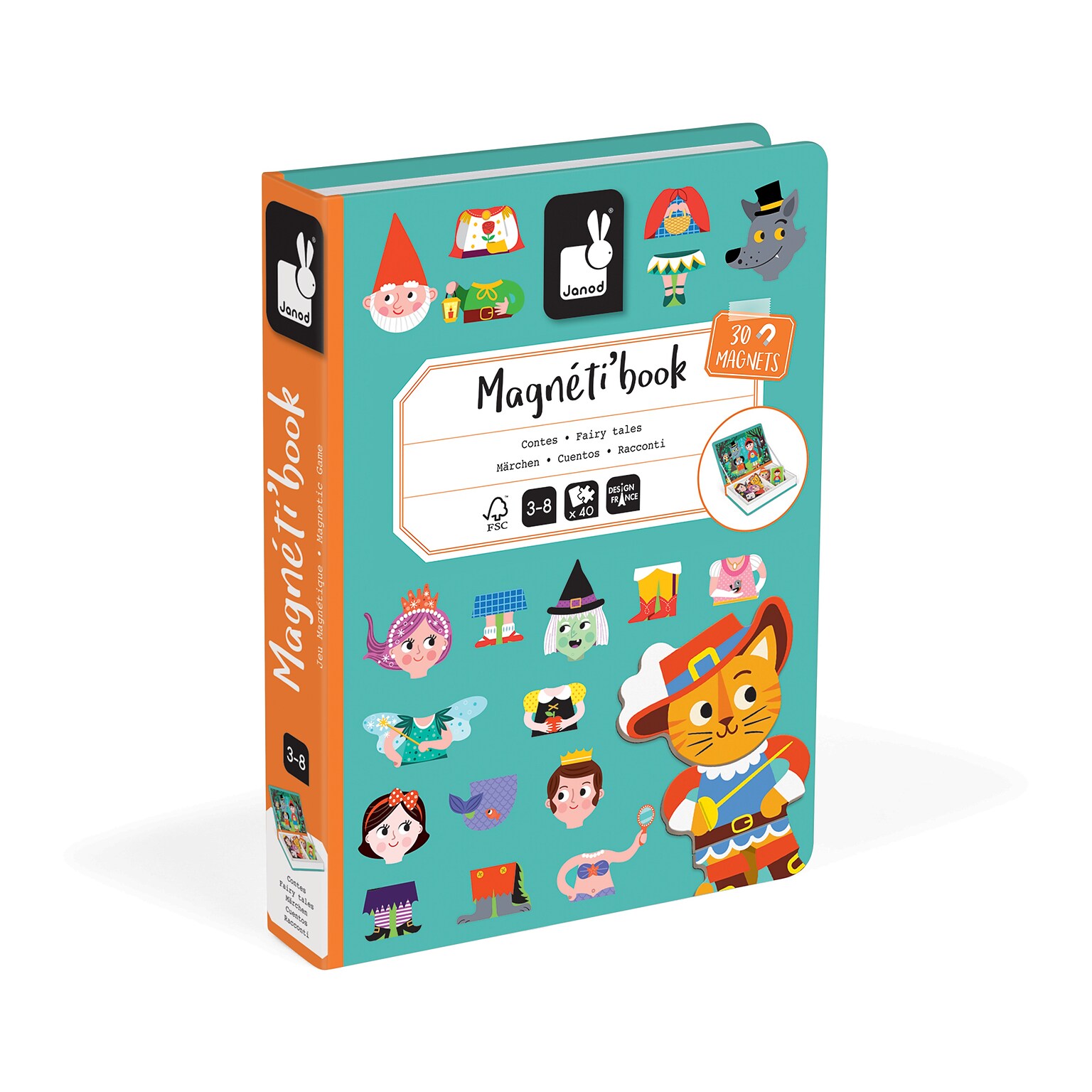 Janod MagnetiBooks Fairy Tales (JND02588)