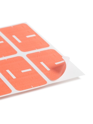Smead AlphaZ ACCS Color-Coded Alphabetic Labels, I, Pink, 100/Pack (67179)