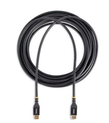 StarTech 50' Display Port to Display Port Audio/Video Cable, Male to Male, Black (DP14A-15M-DP-CABLE)