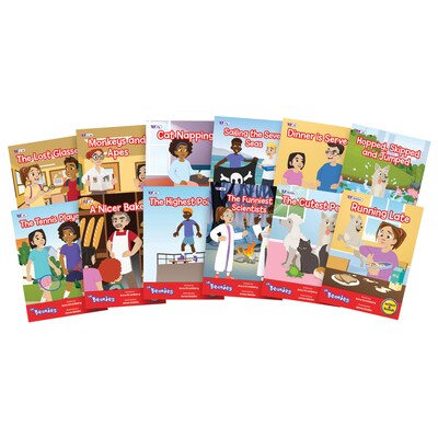 Beanstalk Books The Beanies Hi-Lo Diversity Decodables Phase 6 Set 2, 12/Set (JRLBB157)