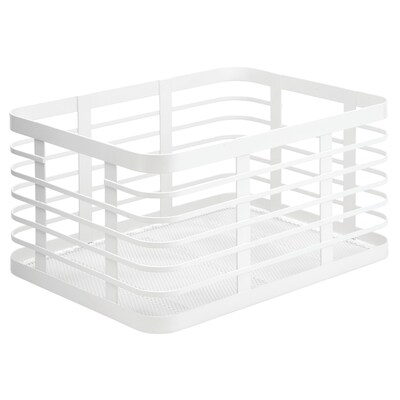 iDesign Steel Organizer, Matte White (25931)