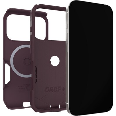 OtterBox Commuter Series MagSafe Phone Case for iPhone 17 Pro, Shock Absorbing, Purple Mystery (77-98328)