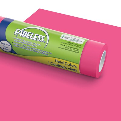 Fadeless Bulletin Board Art Paper, 48" x 12', Assorted Colors, 4/Carton (PAC0057533)