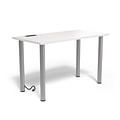 Union & Scale™ Essentials 48W Computer and Writing Desk, White (UN56969)