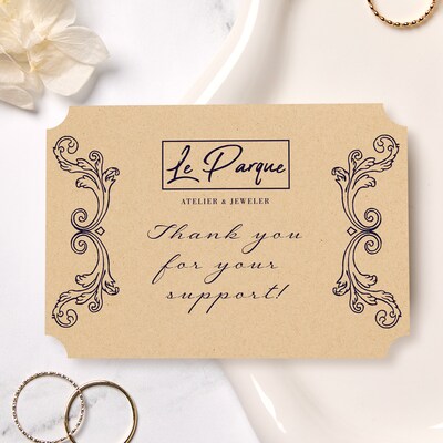 Avery Matte General Use Blank Cards, Kraft Brown, 40/Pack  (95341)