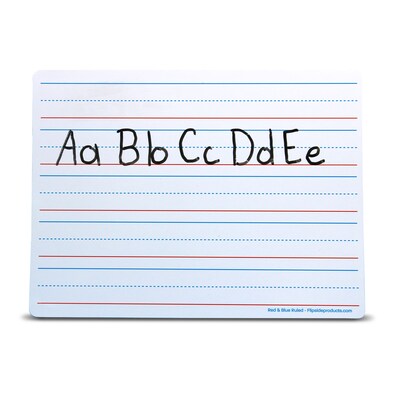 Flipside Double Sided Magnetic Dry-Erase Mobile Whiteboard, 9 x 12, 12/Pack (FLP20076)