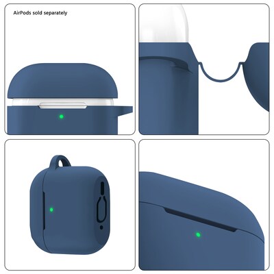 SaharaCase Venture Series Case for Apple Airpods 4, Midnight Blue (HP00170)